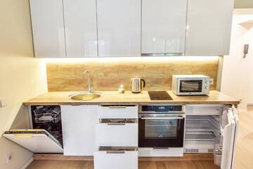 Фото номера Апартаменты с 1 спальней Апартаменты Cuprum Apartaments г. Паланга 44