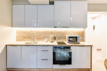 Фото номера Апартаменты с 1 спальней Апартаменты Cuprum Apartaments г. Паланга 11