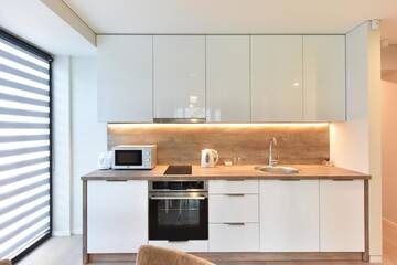 Фото номера Апартаменты с 1 спальней Апартаменты Cuprum Apartaments г. Паланга 13