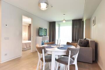 Фото номера Апартаменты с 1 спальней Апартаменты Cuprum Apartaments г. Паланга 9