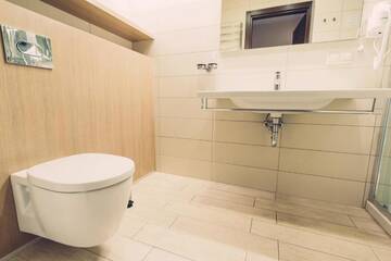 Фото номера Апартаменты-студио с доступом в спа-центр по утрам Отель Amberton Green Apartments Palanga г. Паланга 8