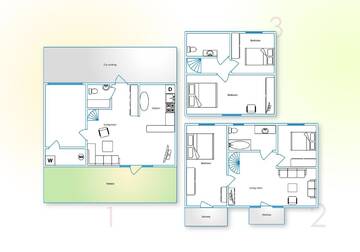 Фото номера Апартаменты с террасой Апартаменты Family Inn cottage with terrace г. Паланга 16