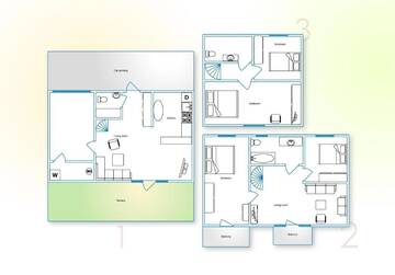 Фото номера Апартаменты с террасой Апартаменты Family Inn cottage with terrace г. Паланга 22