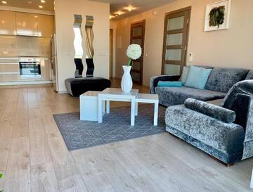 Фото номера Апартаменты с балконом Апартаменты Arunes Apartments - Daukanto г. Паланга 50