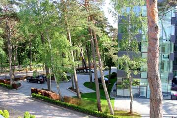 Фото номера Апартаменты с 2 спальнями Апартаменты Jūros Apartamentai г. Паланга 8