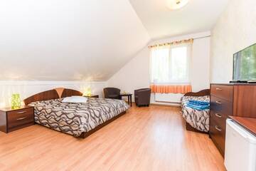 Фото номера Четырехместный номер Гостевой дом Guest House Pasaulio Kraštas г. Паланга 22