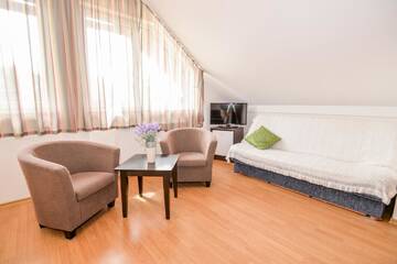 Фото номера Четырехместный номер Гостевой дом Guest House Pasaulio Kraštas г. Паланга 22