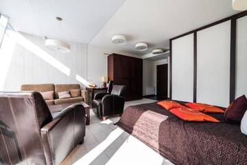 Фото номера Номер-студио класса люкс с балконом Апартаменты Apart residences by the sea г. Паланга 31