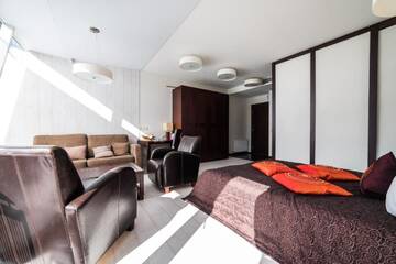Фото номера Номер-студио класса люкс с балконом Апартаменты Apart residences by the sea г. Паланга 12
