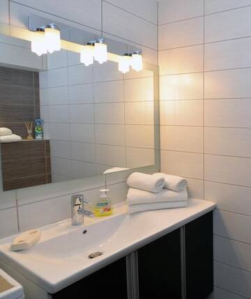 Фото номера Апартаменты с 2 спальнями и террасой Апартаменты Arunes Apartments г. Паланга 25