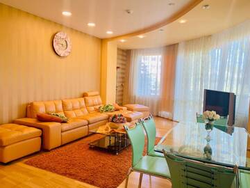 Фото номера Апартаменты с 1 спальней и террасой Апартаменты Arunes Apartments г. Паланга 3