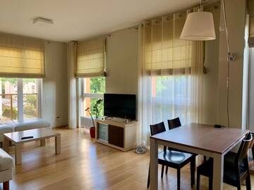 Фото номера Апартаменты с 1 спальней Апартаменты Arunes Apartments г. Паланга 2