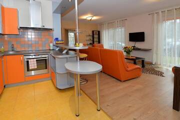Фото номера Апартаменты с 2 спальнями и террасой Апартаменты Arunes Apartments г. Паланга 32