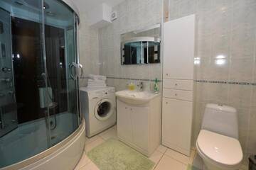 Фото номера Апартаменты с 2 спальнями и террасой Апартаменты Arunes Apartments г. Паланга 37