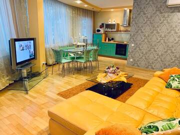 Фото номера Апартаменты с 1 спальней и террасой Апартаменты Arunes Apartments г. Паланга 6