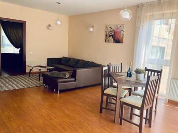 Фото номера Апартаменты с 2 спальнями и балконом Апартаменты Arunes Apartments г. Паланга 4
