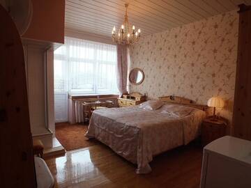 Фото номера Двухместный номер с 1 кроватью и балконом Виллы Villa Žvejų 29 г. Паланга 4