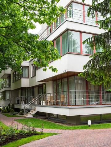 Фото номера Апартаменты с 1 спальней Апартаменты Apartamentai Tylios pušys г. Паланга 4