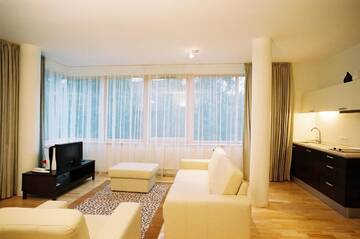 Фото номера Апартаменты с 2 спальнями Апартаменты Apartamentai Tylios pušys г. Паланга 11