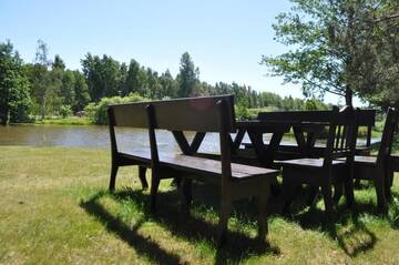 Фото номера Мини-коттедж Дома для отпуска Holiday Villa Palanga г. Паланга 28