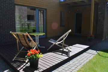 Фото номера Двухместный номер с 1 кроватью Дома для отпуска Holiday Villa Palanga г. Паланга 14