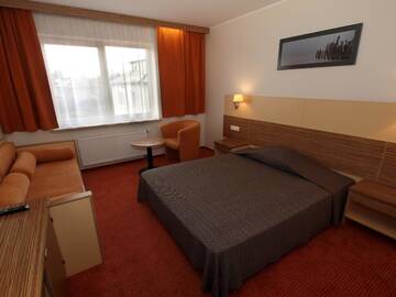 Фото номера Двухместный номер с 1 кроватью Отель Info Hotel г. Паланга 3
