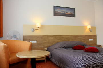 Фото номера Двухместный номер с 1 кроватью Отель Info Hotel г. Паланга 4