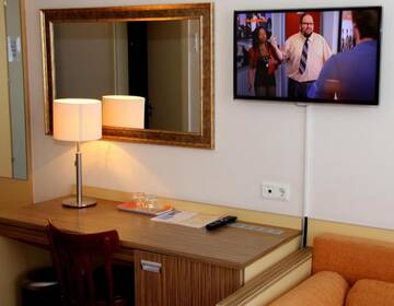Фото номера Двухместный номер с 1 кроватью Отель Info Hotel г. Паланга 9