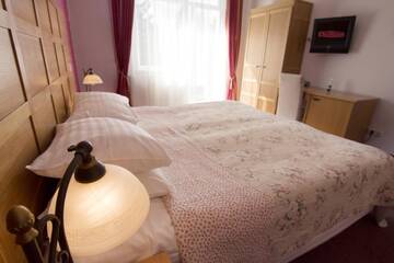 Фото номера Двухместный номер с 1 кроватью Отель Hotel Vila Diemedis г. Паланга 2