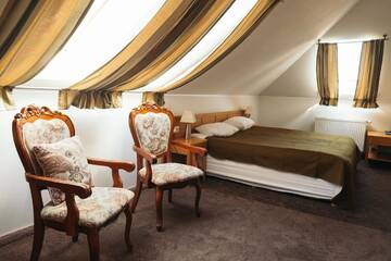 Фото номера Двухместный номер с 1 кроватью Отель Hotel Vila Diemedis г. Паланга 3