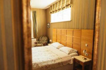Фото номера Двухместный номер с 1 кроватью и балконом Отель Hotel Vila Diemedis г. Паланга 8